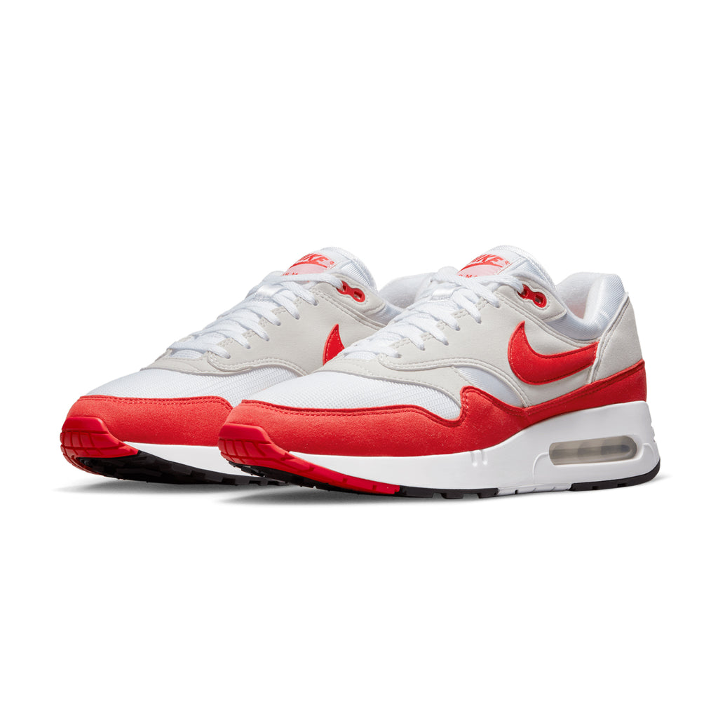 Nike Air Max 1 PRM Size 11.5 White University Red FJ4451 100 The