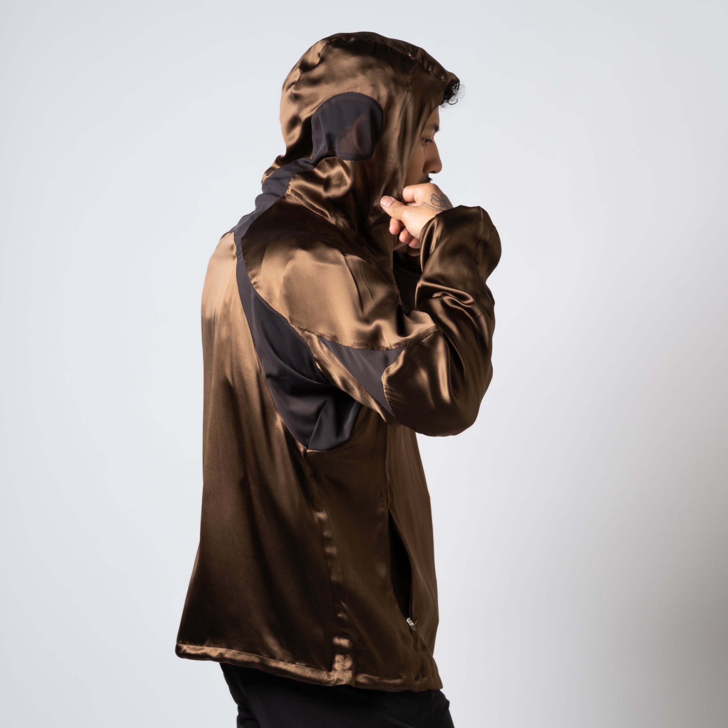 5.0+ Technical Jacket Right OTR/S-BR Silk Brown – Capsule