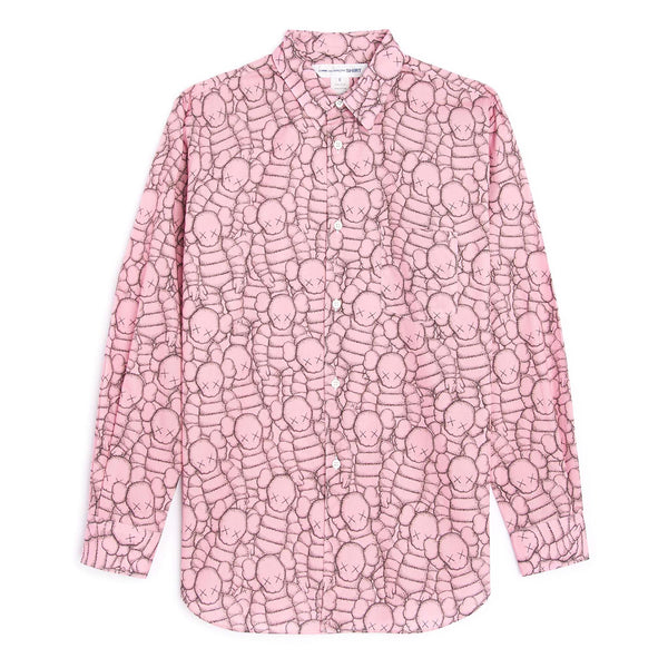 CDG x KAWS FH-B023 Chum Shirt Pink